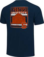 Image One Men's Syracuse Orange Blue Campus Buildings T-Shirt product image