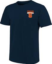 Image One Men's Syracuse Orange Blue Campus Buildings T-Shirt product image