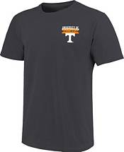 Image One Men's Tennessee Volunteers Grey Campus Buildings T-Shirt product image