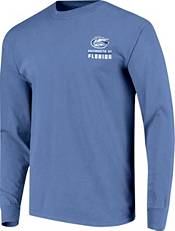 Image One Men's Florida Gators Blue Campus Skyline Long Sleeve T-Shirt product image