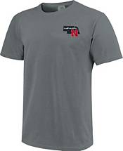 Image One Men's Nebraska Cornhuskers Grey Campus Polaroids T-Shirt product image