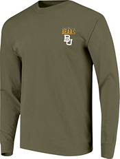 Image One Men's Baylor Bears Green Hyperlocal Long Sleeve T-Shirt product image