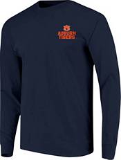 Image One Men's Auburn Tigers Blue Hyperlocal Long Sleeve T-Shirt product image