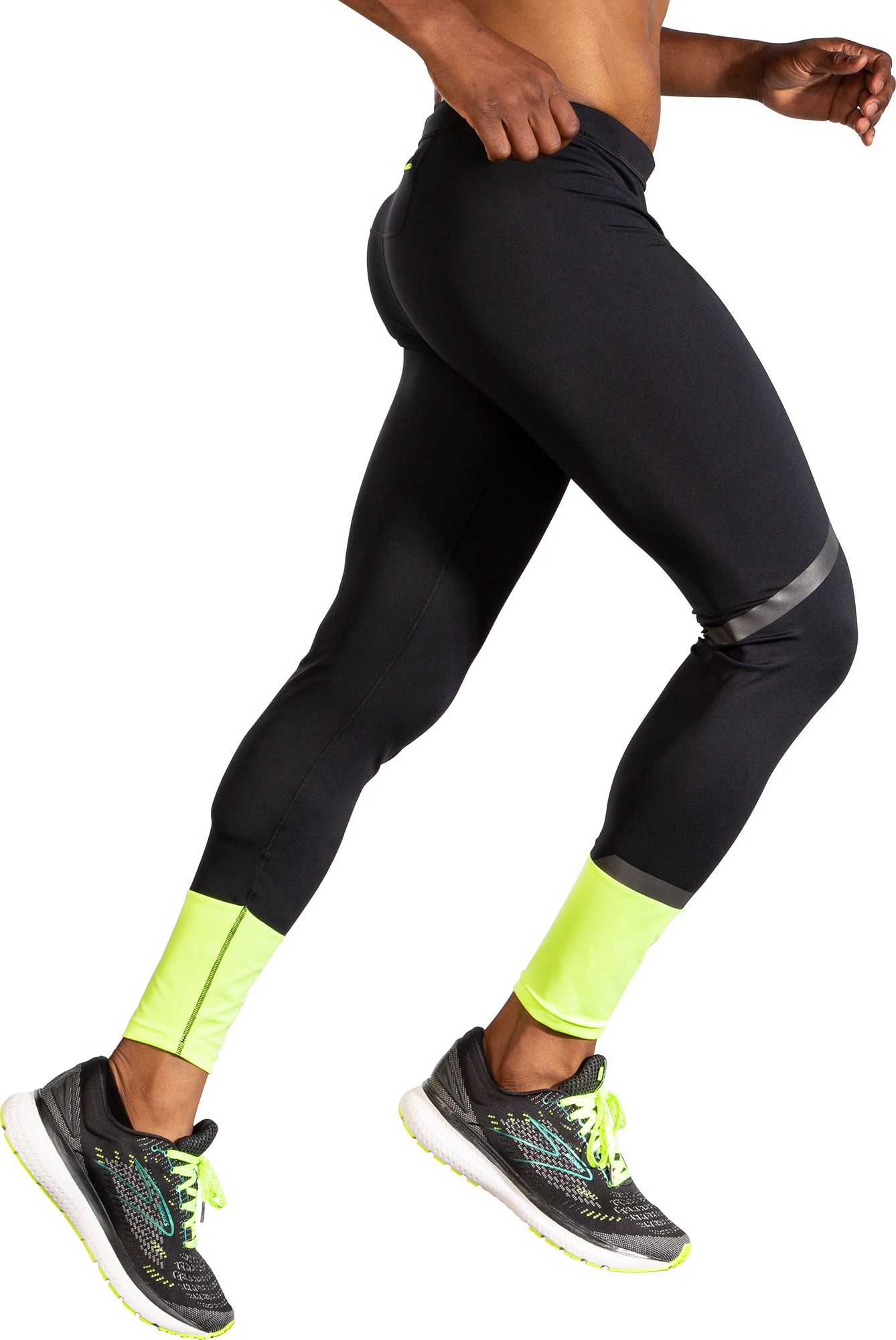 brooks mens running tights