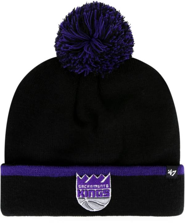 ‘47 Men's Sacramento Kings Black Cuffed Knit Hat