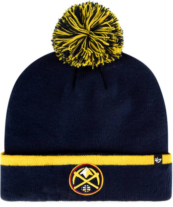 ‘47 Men's Denver Nuggets Navy Cuffed Knit Hat