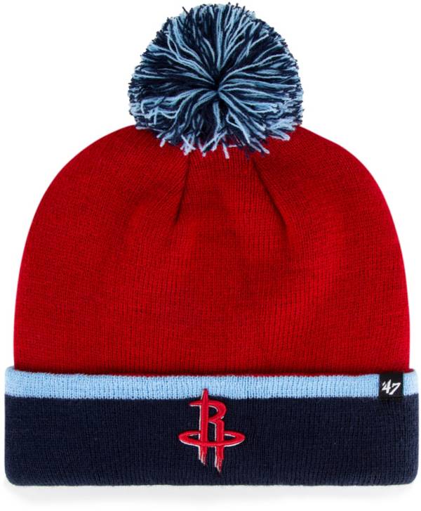 ‘47 Men's Houston Rockets Red Cuffed Knit Hat