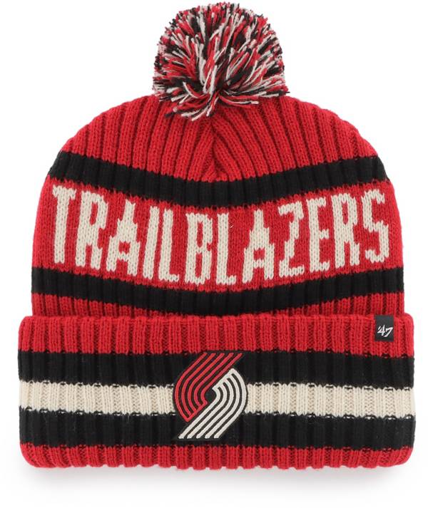 ‘47 Men's Portland Trail Blazers Red Bering Knit Hat