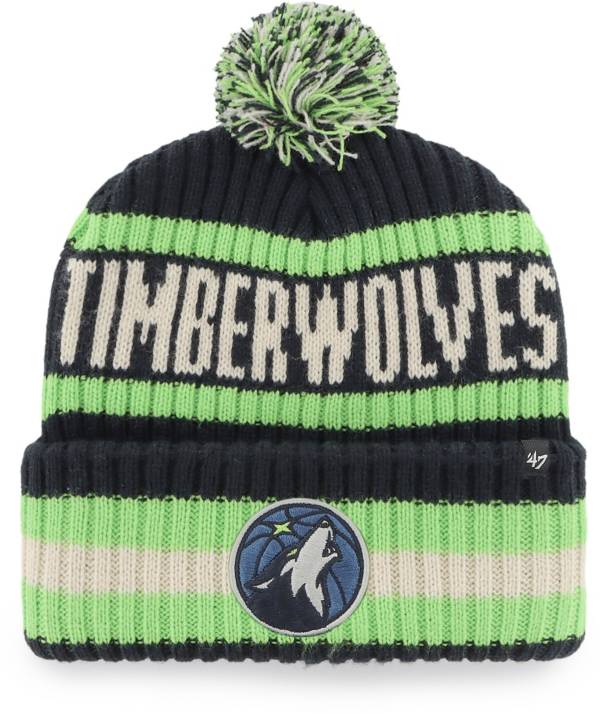 ‘47 Men's Minnesota Timberwolves Navy Bering Knit Hat