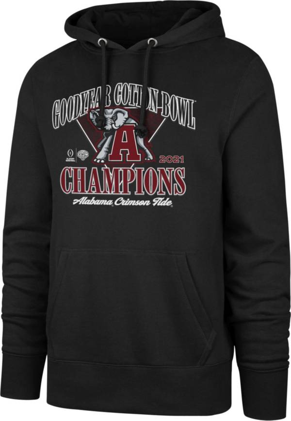 ‘47 2021 Goodyear Cotton Bowl Champions Alabama Crimson Tide Pullover Hoodie