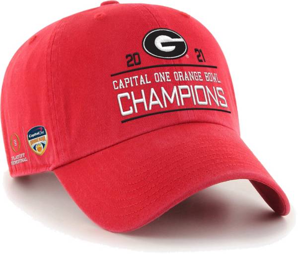 ‘47 2021 Capital One Orange Bowl Champions Georgia Bulldogs Adjustable Hat