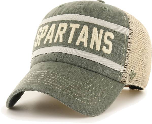 ‘47 Men's Michigan State Spartans Green Juncture Clean-Up Adjustable Hat