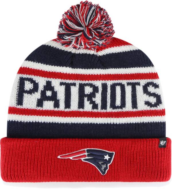 '47 Youth New England Patriots Hangtime Navy Knit product image