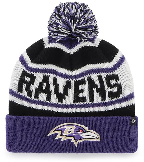 '47 Youth Baltimore Ravens Hangtime Black Knit