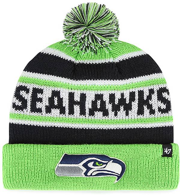 '47 Youth Seattle Seahawks Hangtime Navy Knit