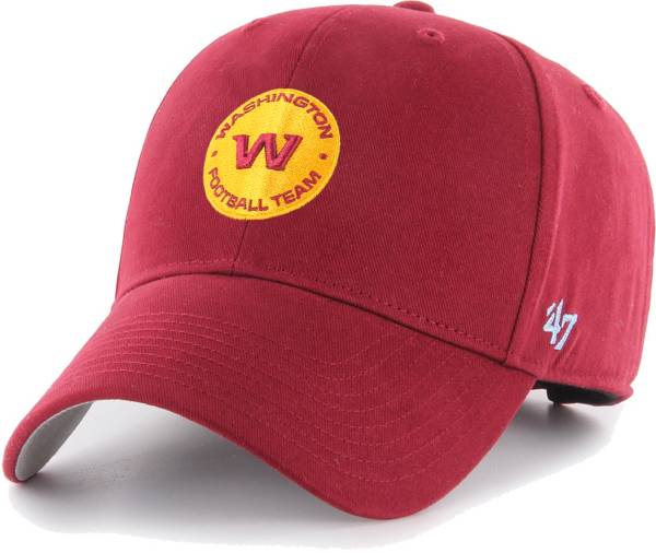 '47 Youth Washington Football Team Red Basic MVP Adjustable Hat