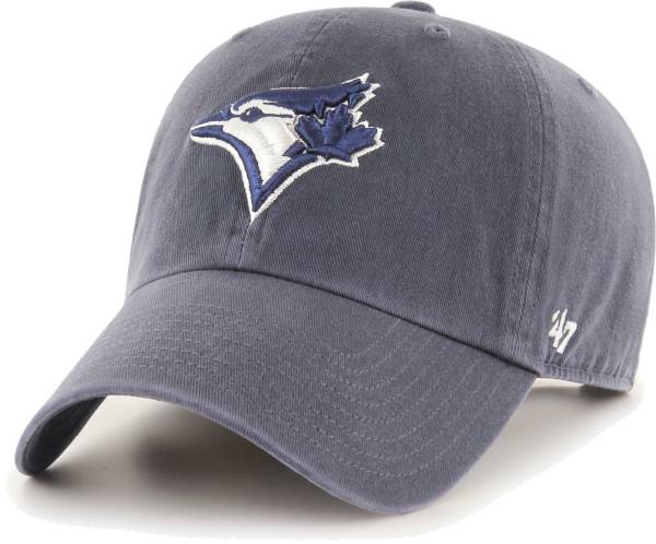 ‘47 Men's Toronto Blue Jays Navy Clean Up Adjustable Hat
