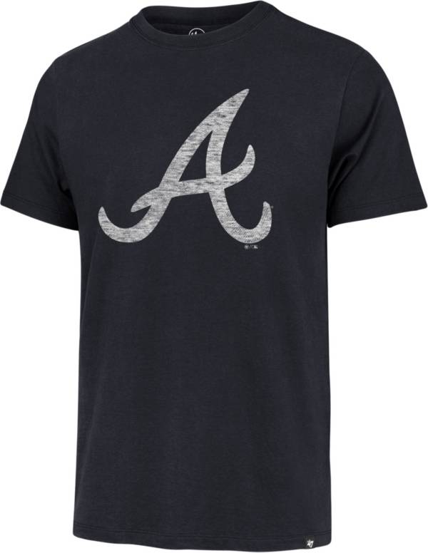 '47 Men's Atlanta Braves Navy Premium Franklin T-Shirt