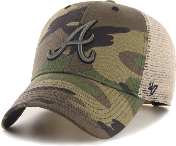 ‘47 Men's Atlanta Braves Camo Branson MVP Hat