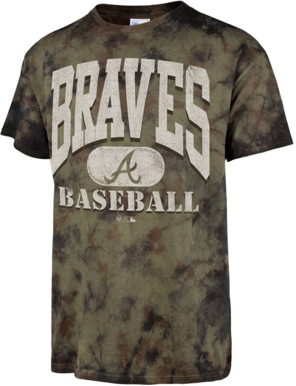 '47 Men's Atlanta Braves Camo Foxtrot T-Shirt