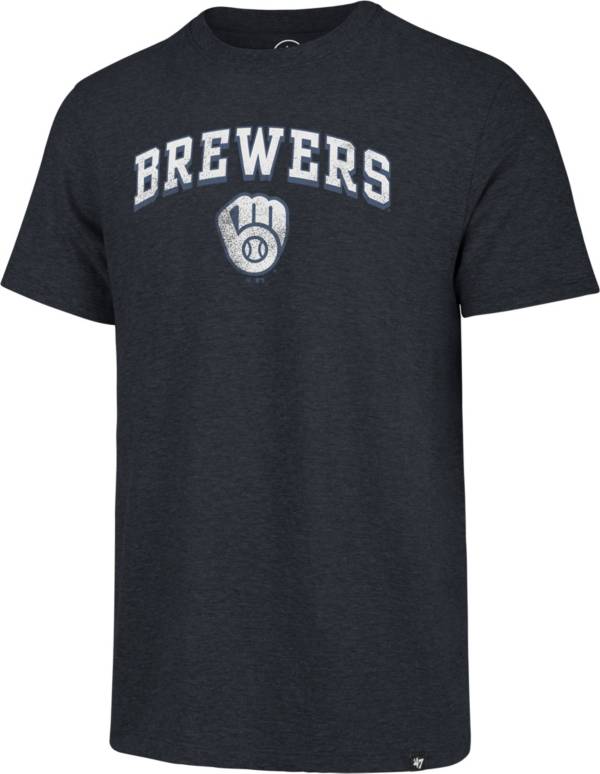 '47 Men's Milwaukee Brewers Navy Victory Match T-Shirt