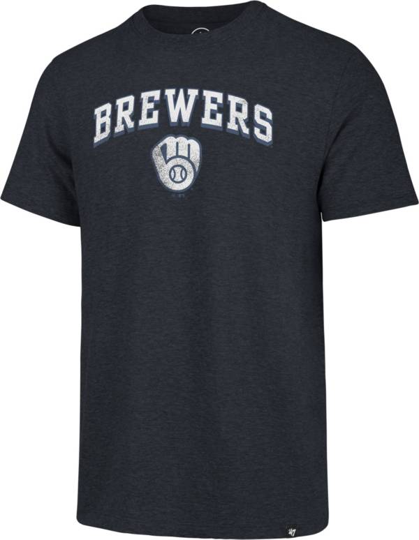 '47 Men's Milwaukee Brewers Navy Victory Match T-Shirt product image