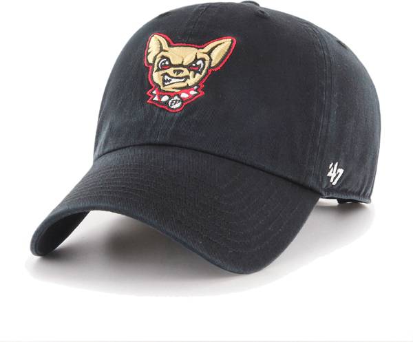 ‘47 Men's El Paso Chihuahuas Black Clean Up Adjustable Hat