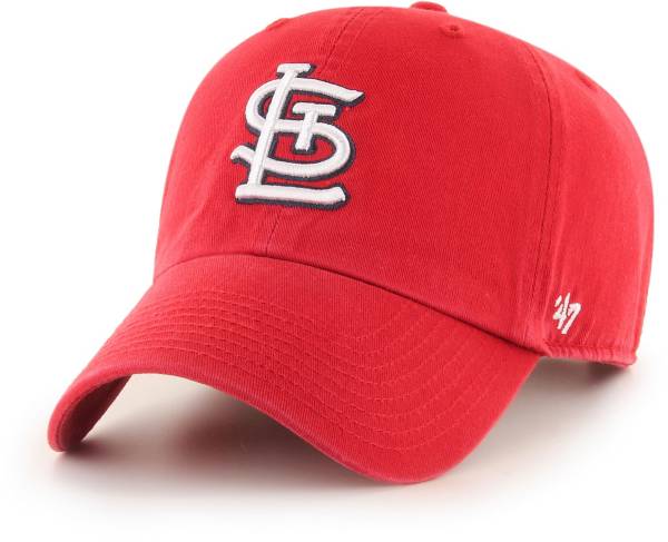 ‘47 Men's St. Louis Cardinals Red Clean Up Adjustable Hat product image