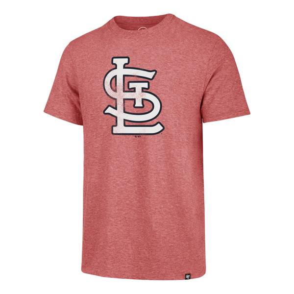 ‘47 Men's St. Louis Cardinals Red Imprint Match T-Shirt