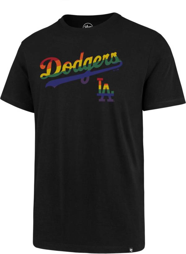 ‘47 Men's Los Angeles Dodgers Rival Black T-Shirt