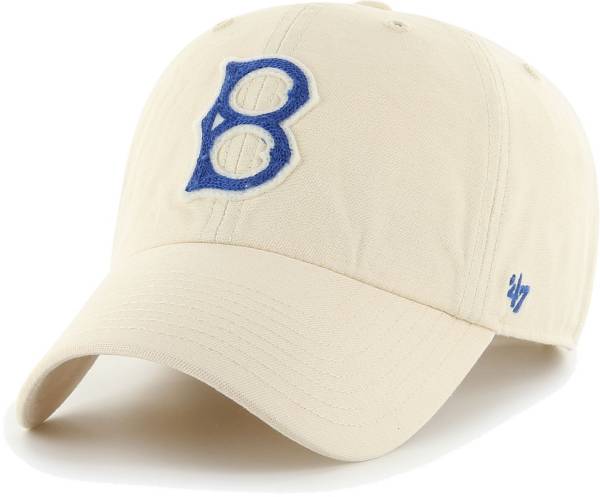 ‘47 Men's Los Angeles Dodgers Natural McClean Clean Up Adjustable Hat