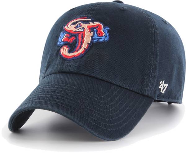 ‘47 Men's Jacksonville Jumbo Shrimp Navy Clean Up Adjustable Hat