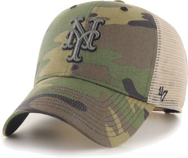 ‘47 Men's New York Mets Camo Branson MVP Hat