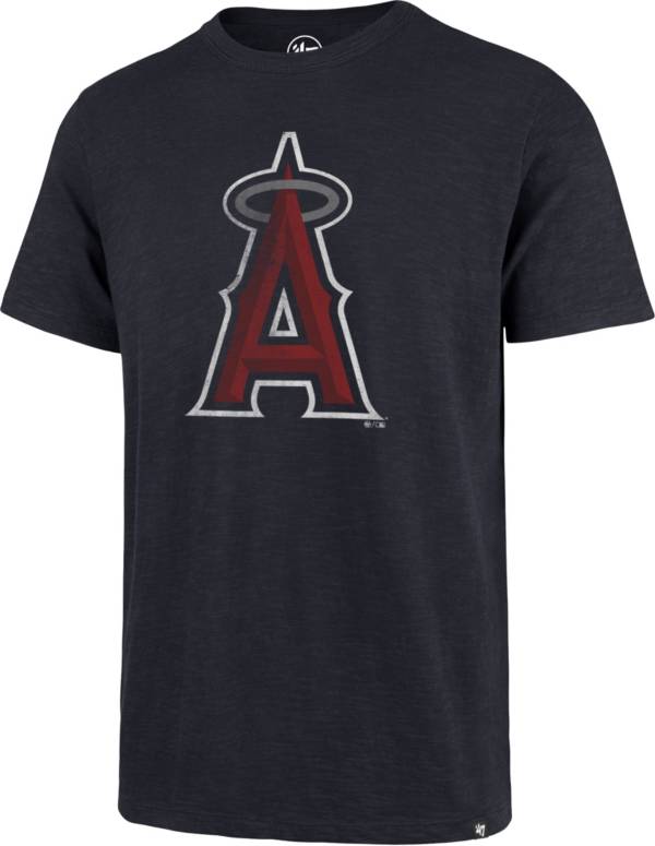 '47 Men's Los Angeles Angels Navy Grit Scrum T-Shirt