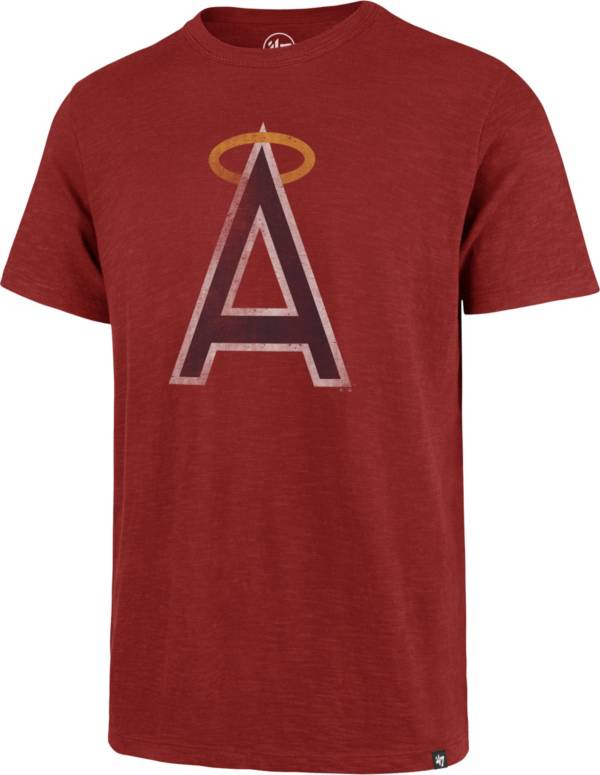 '47 Men's Los Angeles Angels Red Scrum T-Shirt product image