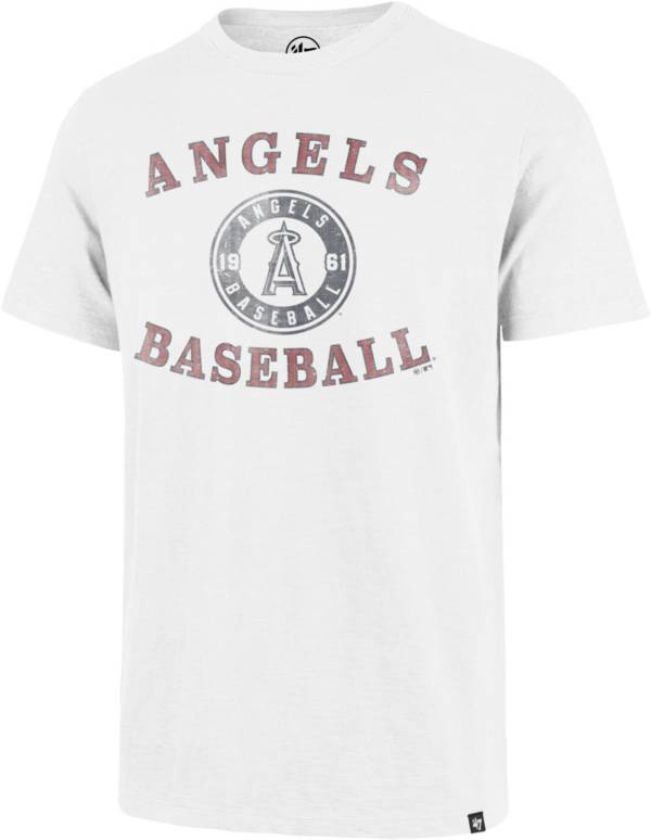 '47 Men's Los Angeles Angels White Scrum T-Shirt