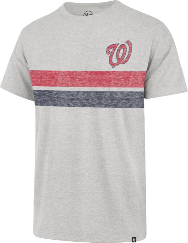 '47 Men's Washington Nationals Gray Bars Franklin T-Shirt product image