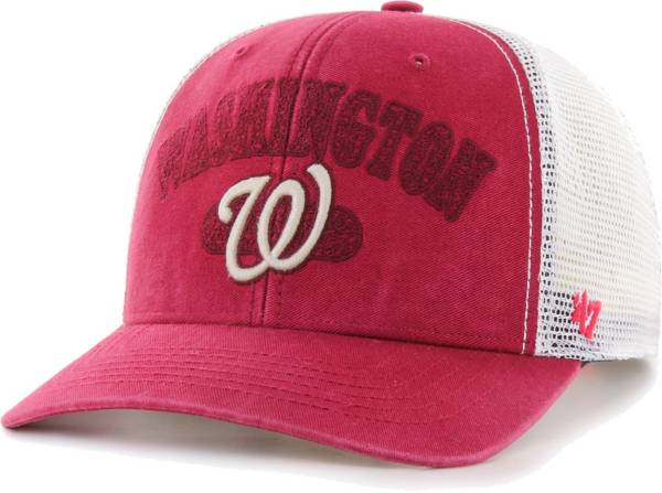 ‘47 Men's Washington Nationals Red MVP Adjustable Hat