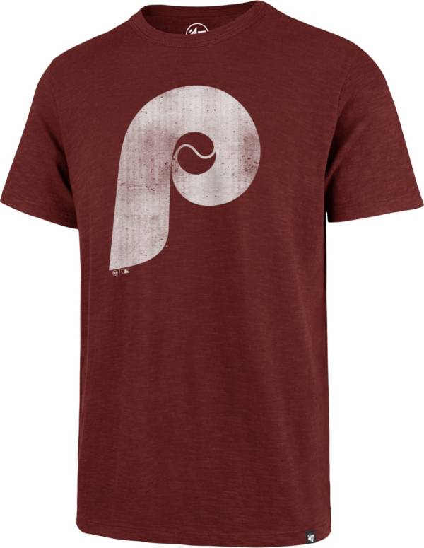 '47 Men's Philadelphia Phillies Red Scrum T-Shirt
