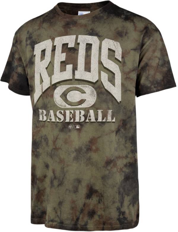 '47 Men's Cincinnati Reds Camo Foxtrot T-Shirt