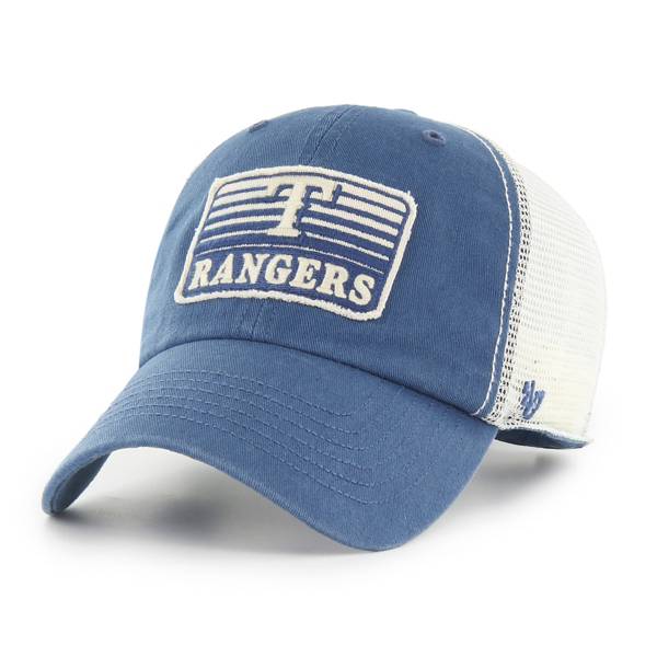 ‘47 Men's Texas Rangers Blue Clean Up Adjustable Hat