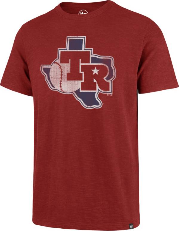 '47 Men's Texas Rangers Red Scrum T-Shirt