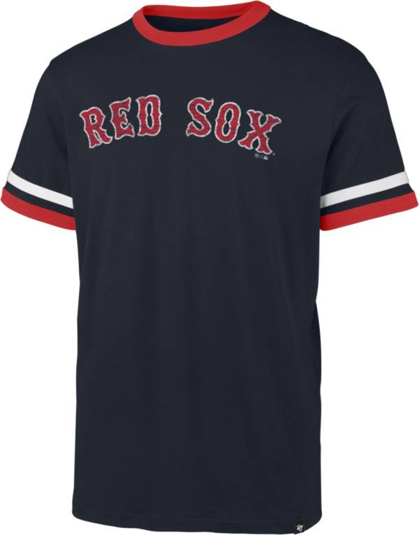 '47 Men's Boston Red Sox Gray Bars Franklin T-Shirt product image
