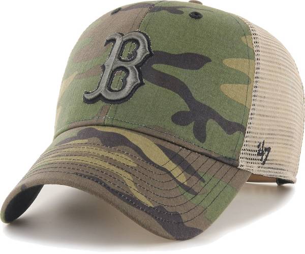 ‘47 Men's Boston Red Sox Camo Branson MVP Hat