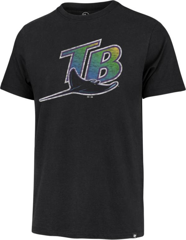 '47 Men's Tampa Bay Rays Black Premium Franklin T-Shirt