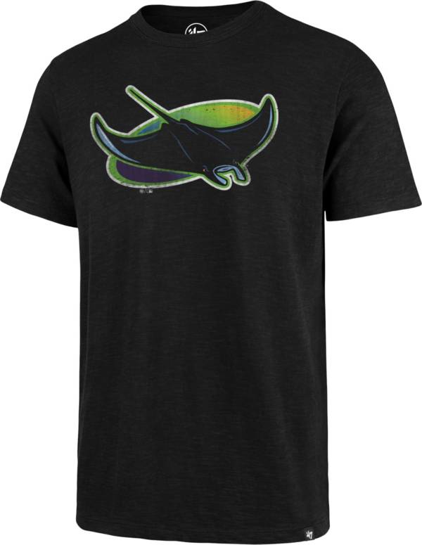 '47 Men's Tampa Bay Rays Black Scrum T-Shirt product image