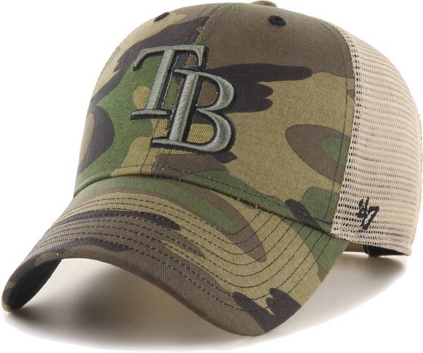 ‘47 Men's Tampa Bay Rays Camo Branson MVP Hat