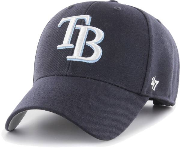 ‘47 Men's Tampa Bay Rays Navy MVP Adjustable Hat