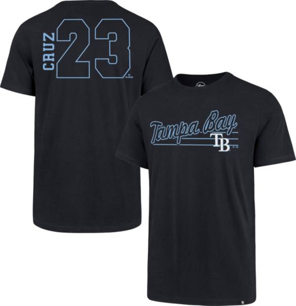 '47 Men's Tampa Bay Rays Nelson Cruz #23 Navy MVP Rival T-Shirt