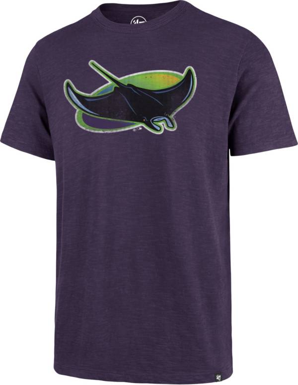 '47 Men's Tampa Bay Rays Purple Scrum T-Shirt